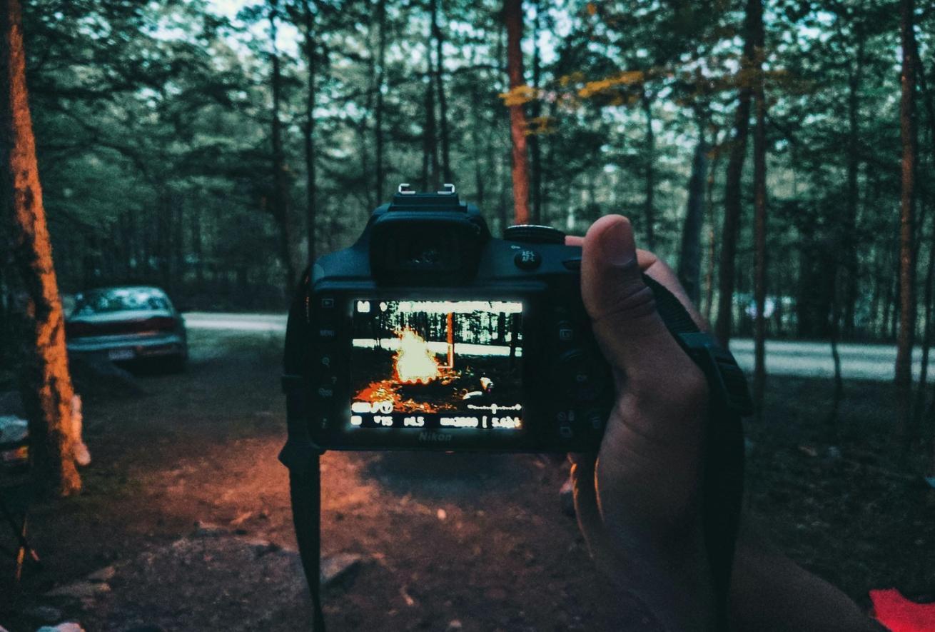 Documentary editing workspace with timeline and footage